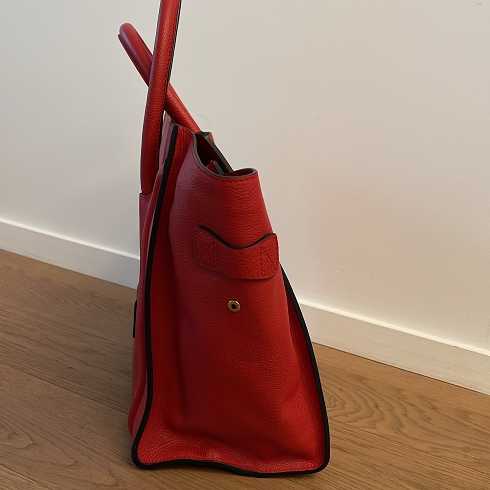 Celine micro red bag - Picture 2 of 13